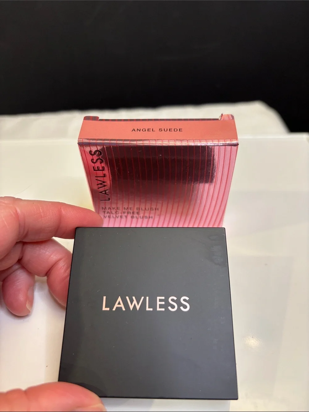Lawless Make Me Blush Velvet Blush in Angel Suede